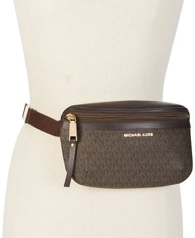 michael kors belt bag macy's